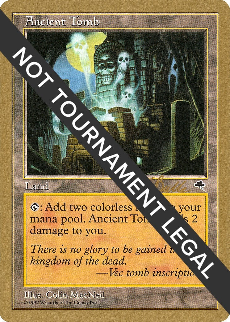 Image for Ancient Tomb - 1999 Kai Budde (TMP) (WCD) - Magic: The Gathering