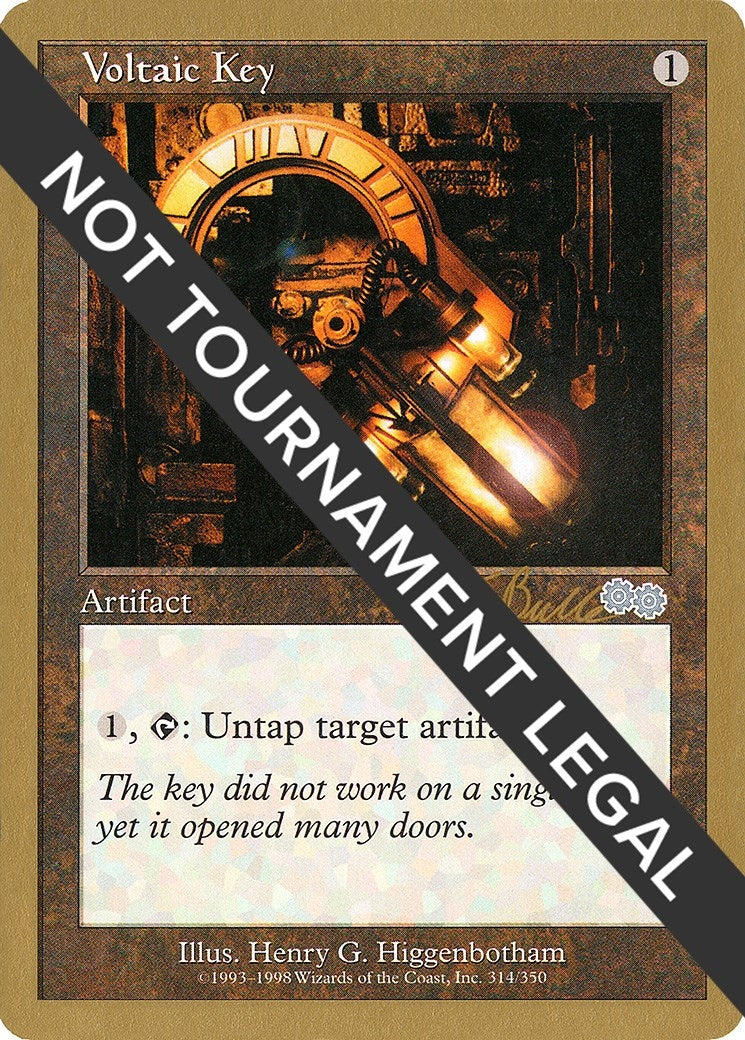 Image for Voltaic Key - 1999 Kai Budde (USG) - Magic: The Gathering