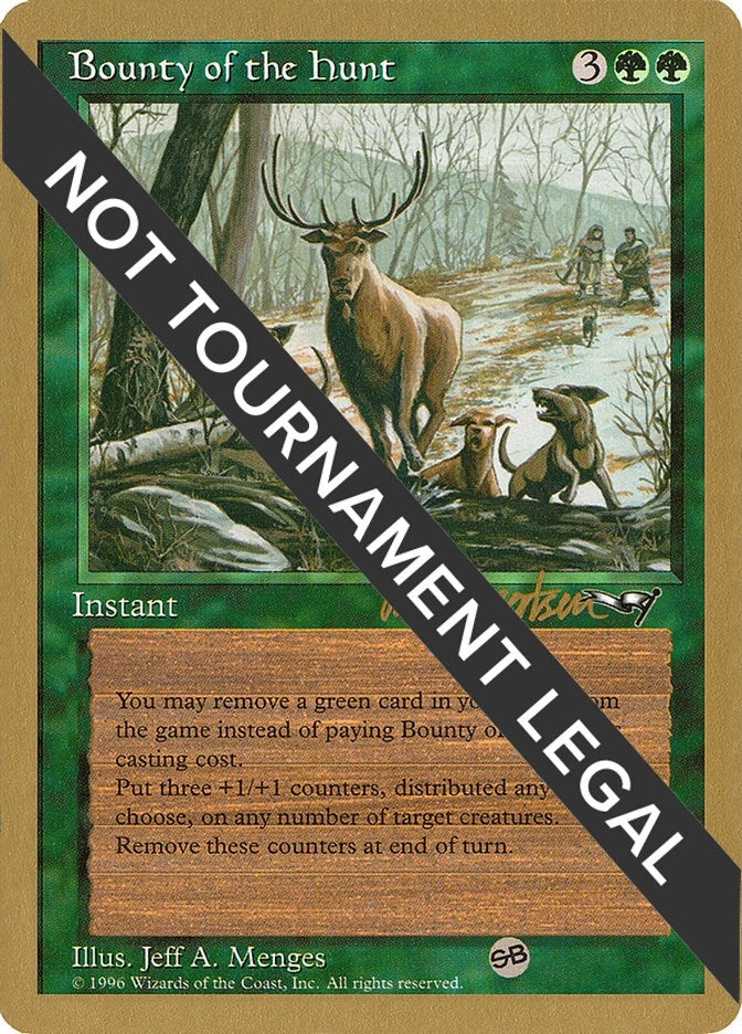 Image for Bounty of the Hunt - 1997 Svend Geertsen (ALL) - Magic: The Gathering