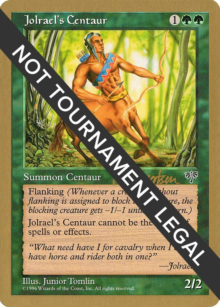 Image for Jolrael's Centaur - 1997 Svend Geertsen (MIR) - Magic: The Gathering