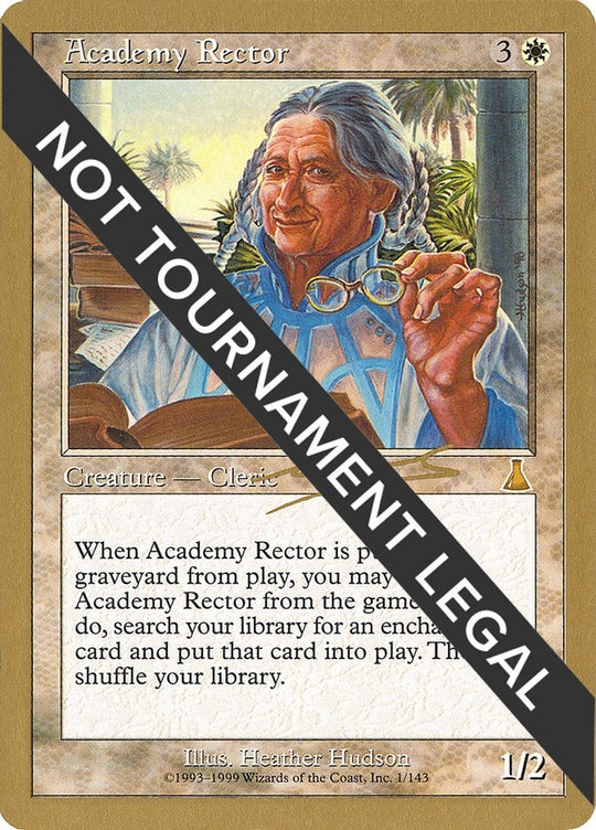 Image for Academy Rector - 2000 Nicolas Labarre (UDS) (WCD) - Magic: The Gathering
