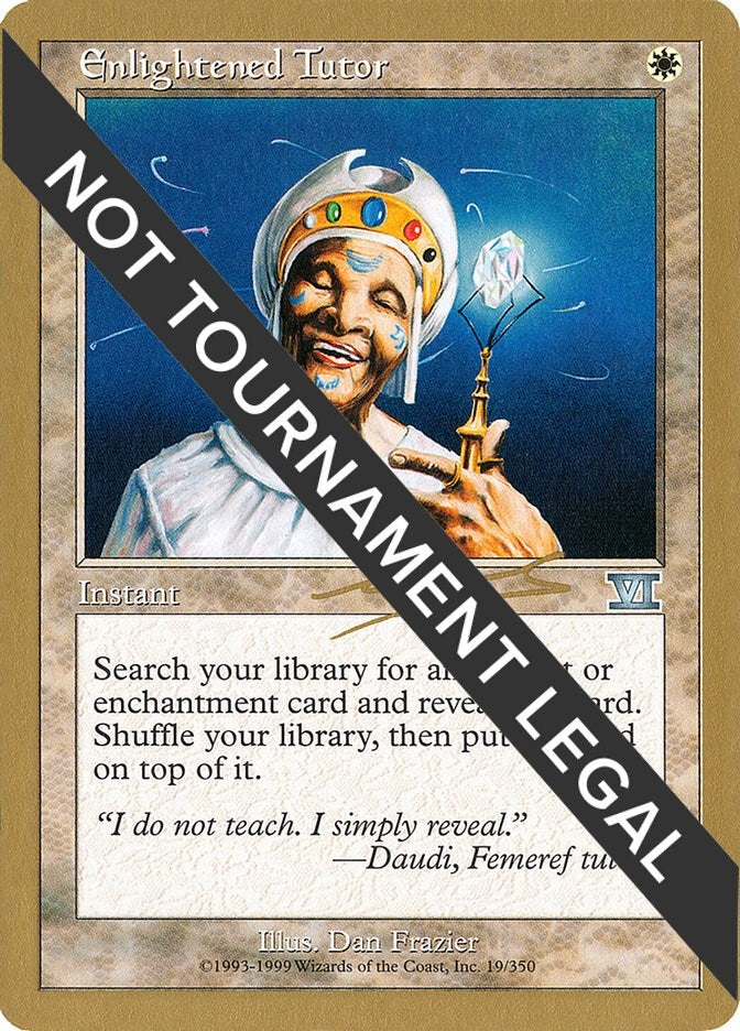 Image for Enlightened Tutor - 2000 Nicolas Labarre (6ED) - Magic: The Gathering