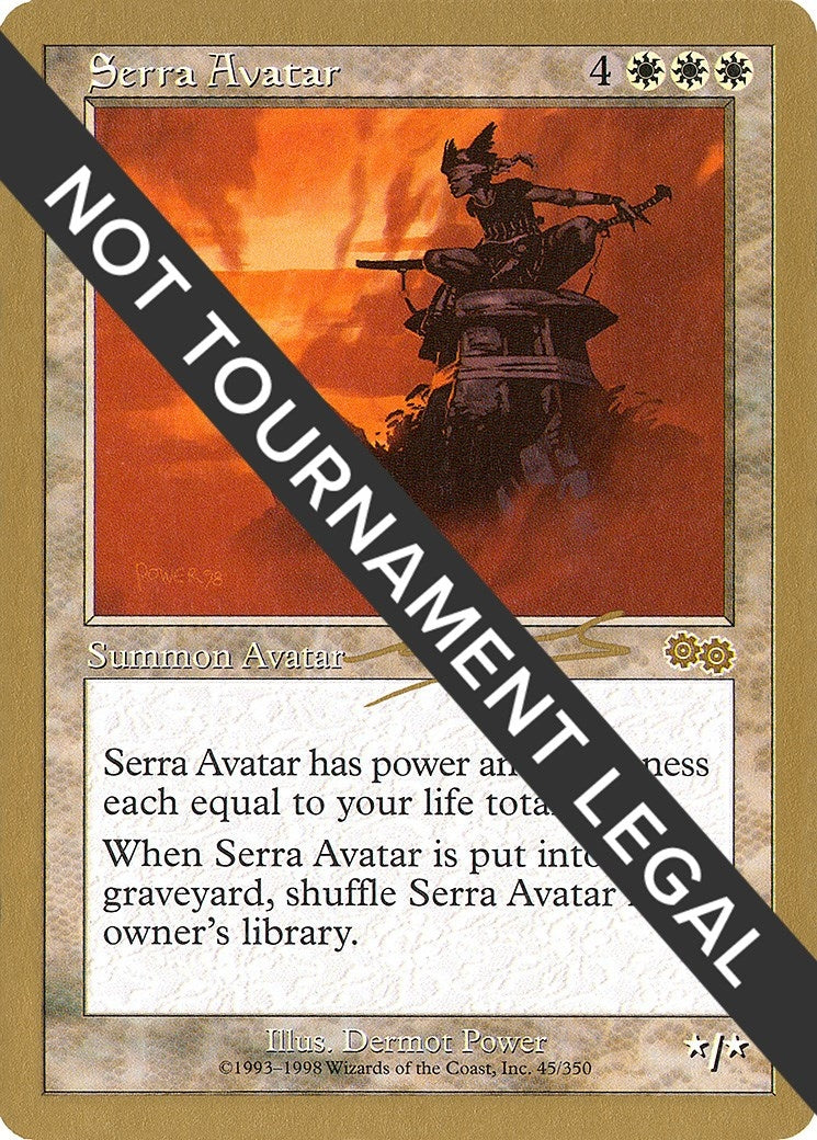 Image for Serra Avatar - 2000 Nicolas Labarre (USG) - Magic: The Gathering