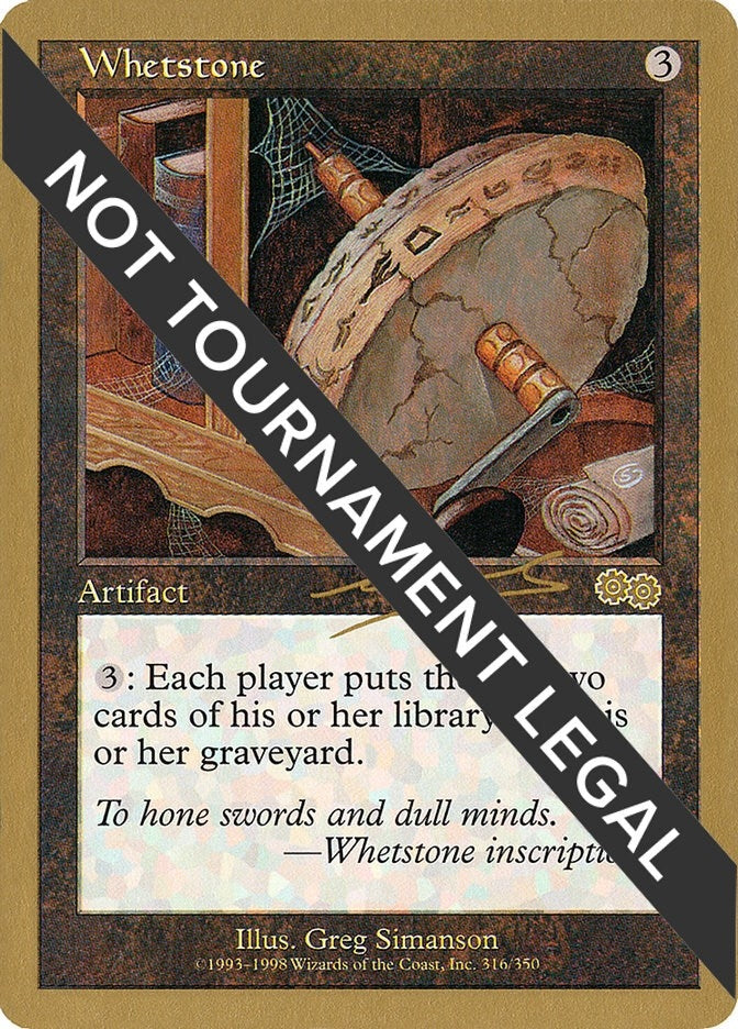 Image for Whetstone - 2000 Nicolas Labarre (USG) - Magic: The Gathering