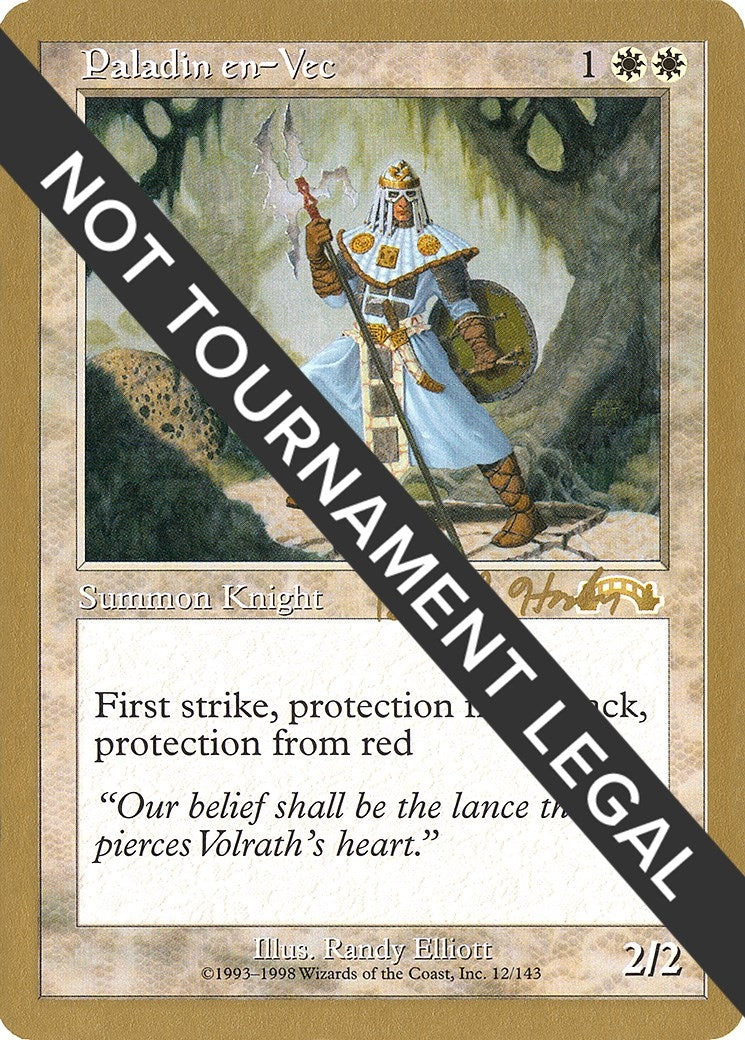 Image for Paladin en-Vec - 1998 Brian Hacker (EXO) - Magic: The Gathering