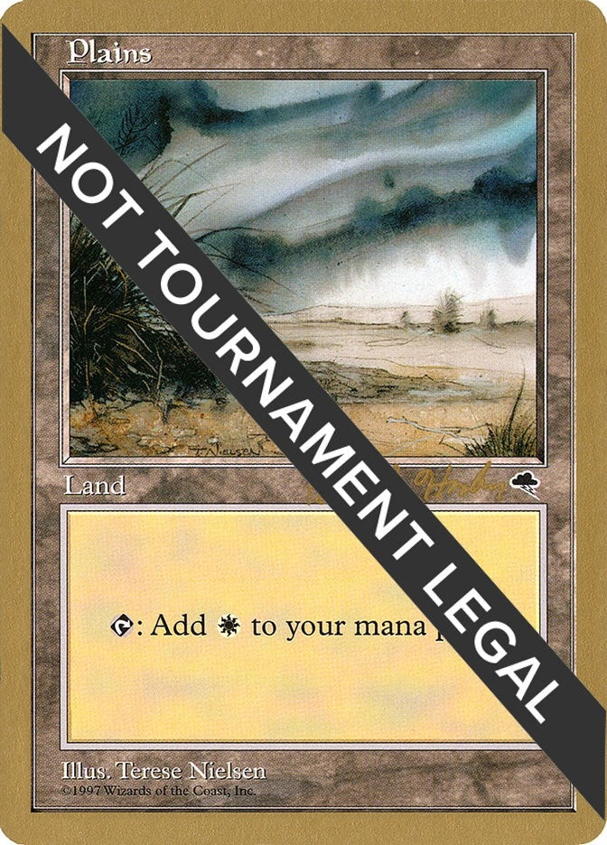 Image for Plains (Shrub) - 1998 Brian Hacker (TMP) (WCD) - Magic: The Gathering