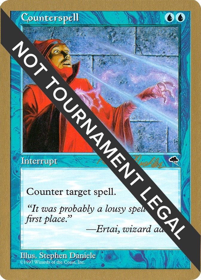 Image for Counterspell - 1998 Randy Buehler (TMP) - Magic: The Gathering