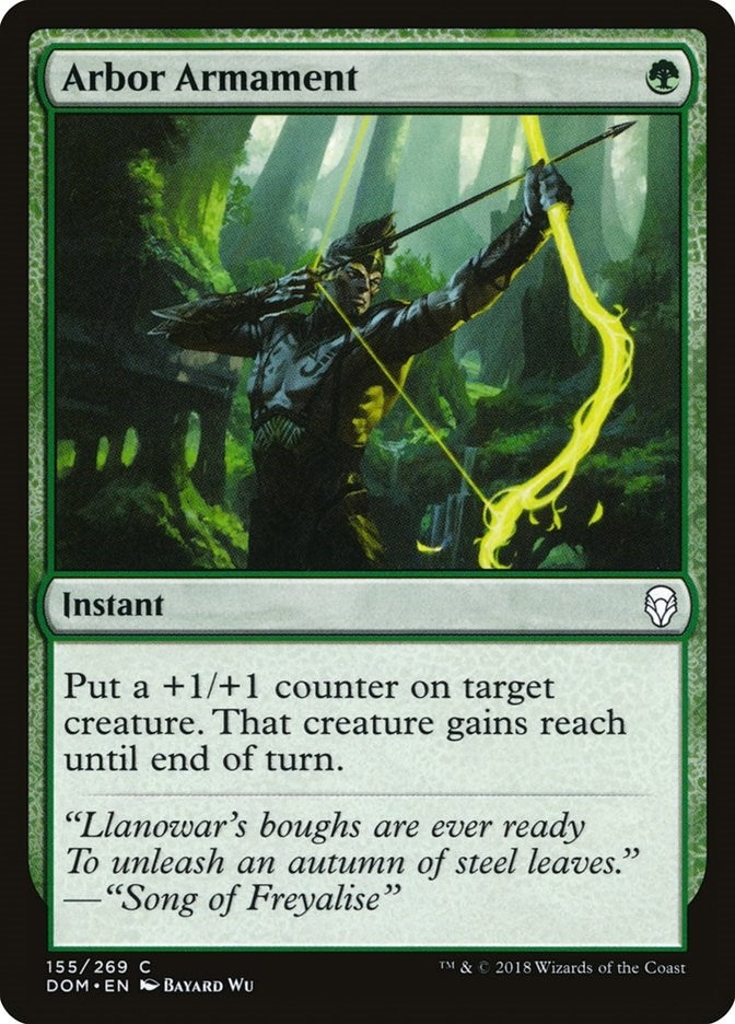 Image for Arbor Armament (155) (DOM) - Magic: The Gathering