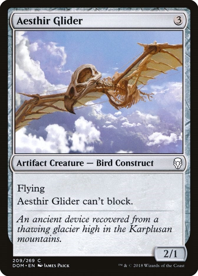 Image for Aesthir Glider (209) (DOM) - Magic: The Gathering