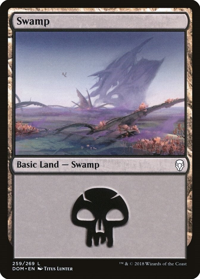 Image for Swamp (259) (259) (DOM) - Magic: The Gathering
