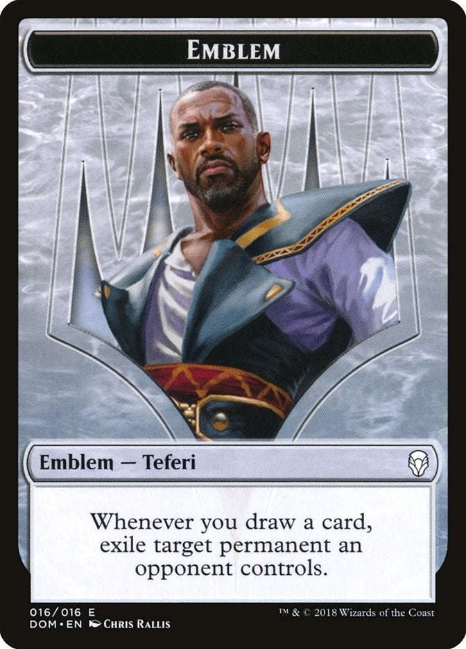 Image for Emblem - Teferi, Hero of Dominaria (16) - Magic: The Gathering