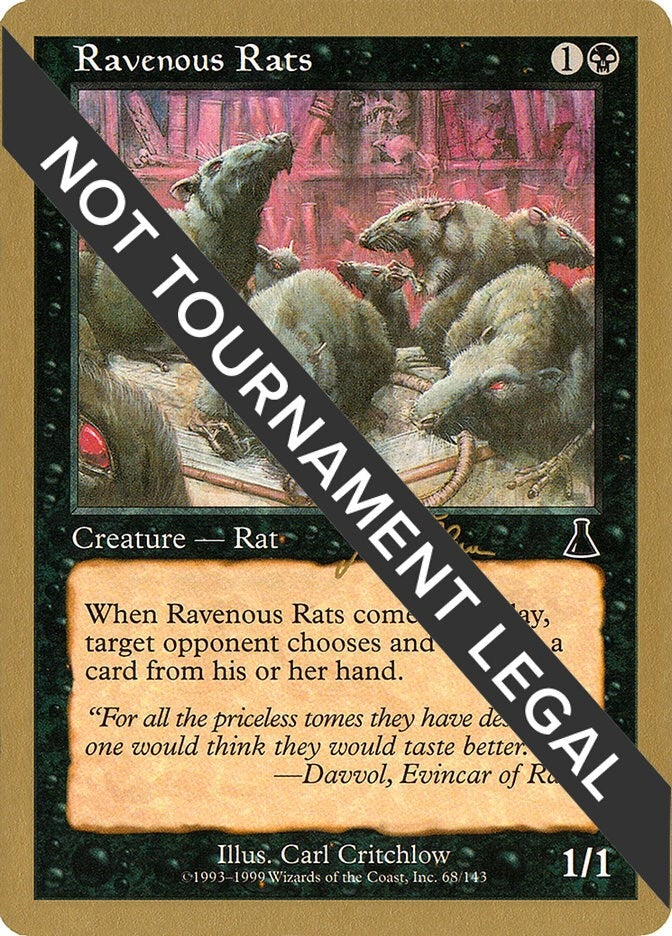 Image for Ravenous Rats - 1999 Jakub Slemr (UDS) - Magic: The Gathering