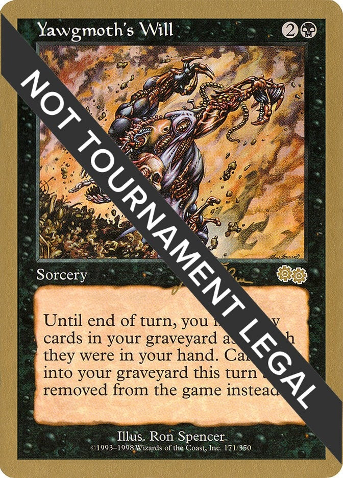 Image for Yawgmoth's Will - 1999 Jakub Slemr (USG) (WCD) - Magic: The Gathering
