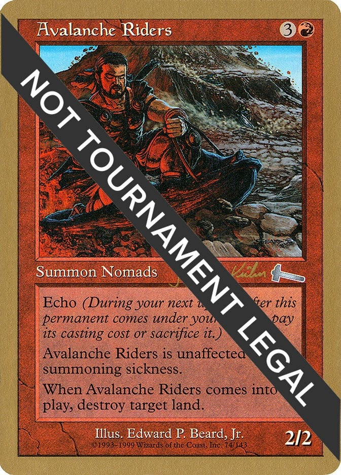 Image for Avalanche Riders - 1999 Mark Le Pine (ULG) (WCD) - Magic: The Gathering