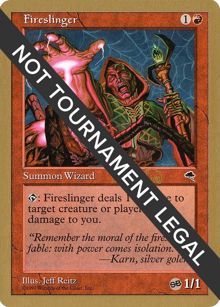 Image for Fireslinger - 1999 Mark Le Pine (TMP) (SB) - Magic: The Gathering