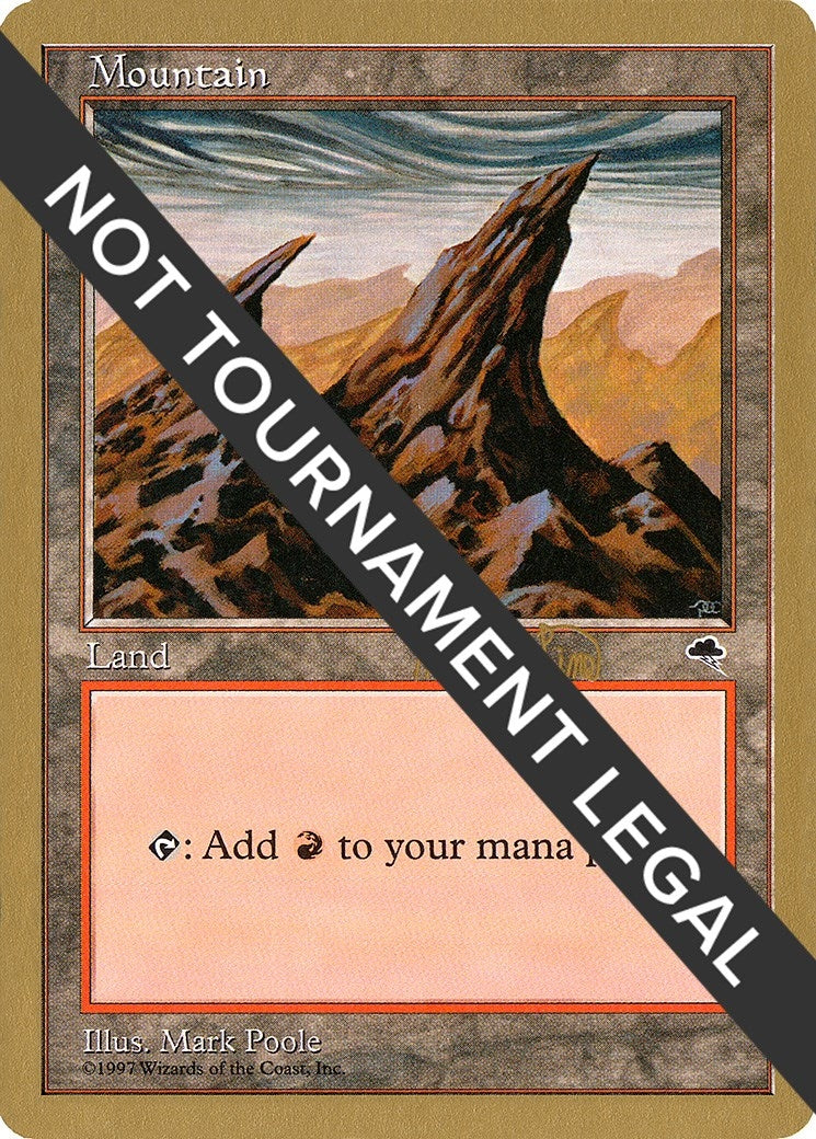 Image for Mountain (Right) - 1999 Mark Le Pine (TMP) (WCD) - Magic: The Gathering