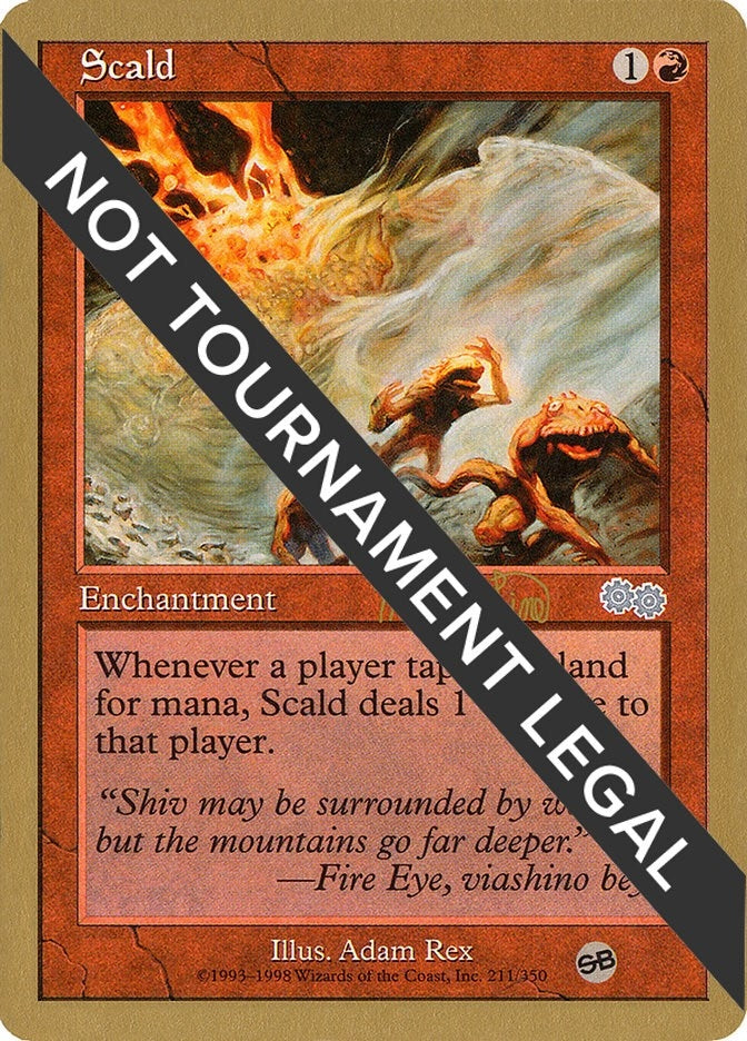 Image for Scald - 1999 Mark Le Pine (USG) (SB) (WCD) - Magic: The Gathering