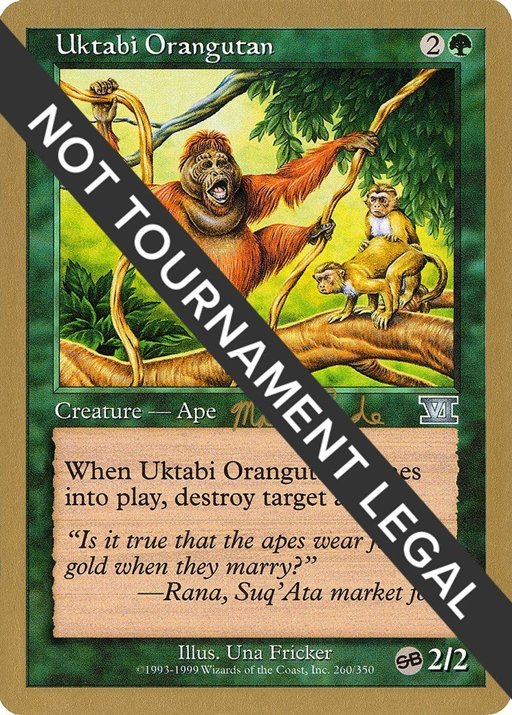 Image for Uktabi Orangutan - 1999 Matt Linde (6ED) (SB) - Magic: The Gathering