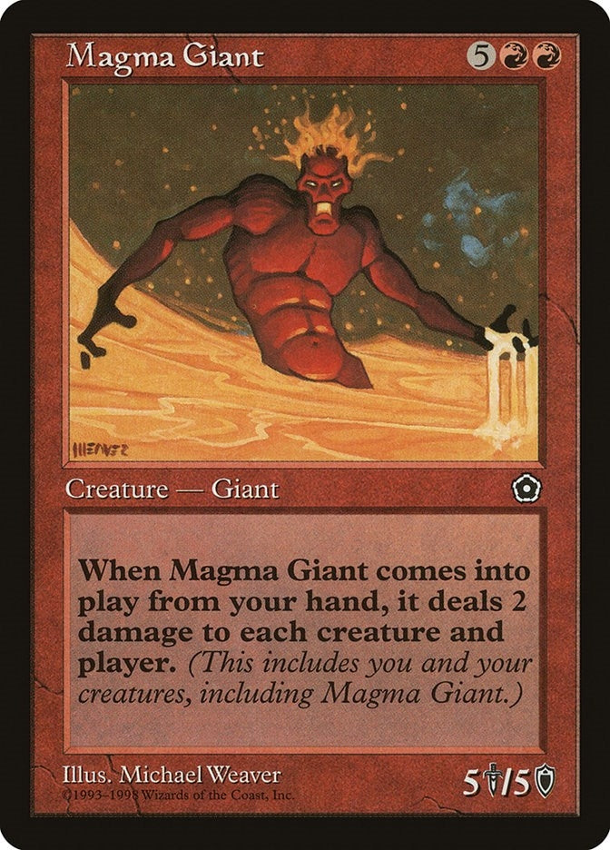 Image for Magma Giant - Magic: The Gathering