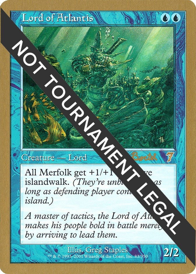 Image for Lord of Atlantis - 2001 Alex Borteh (7ED) - Magic: The Gathering