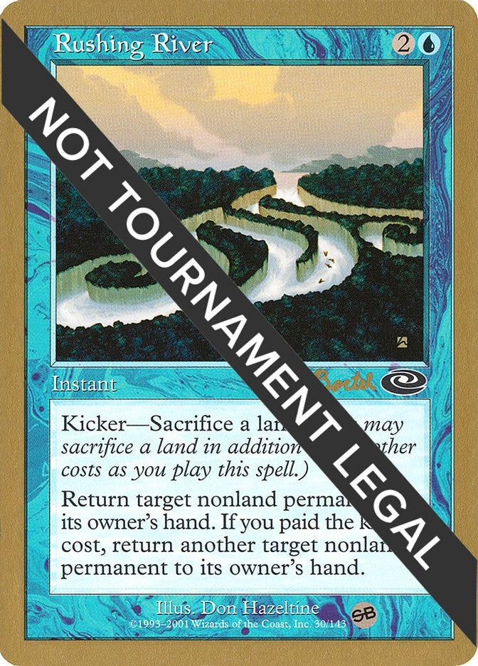 Image for Rushing River - 2001 Alex Borteh (PLS) (SB) (WCD) - Magic: The Gathering
