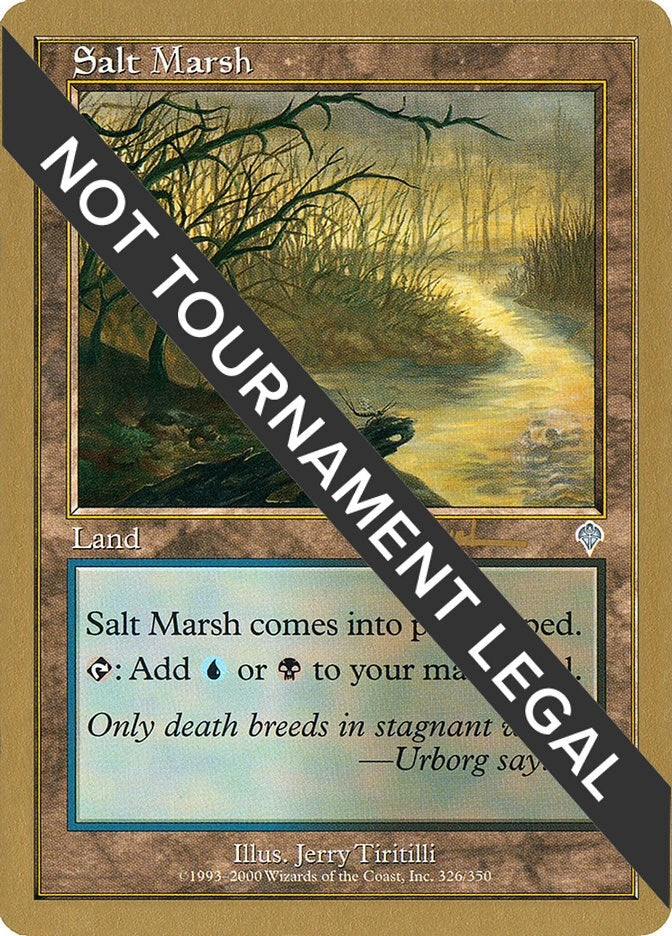 Image for Salt Marsh - 2001 Antoine Ruel (INV) (WCD) - Magic: The Gathering