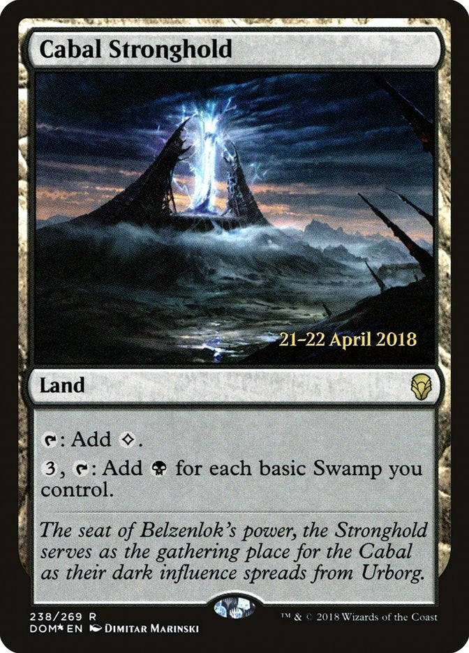 Image for Cabal Stronghold (238) - Magic: The Gathering