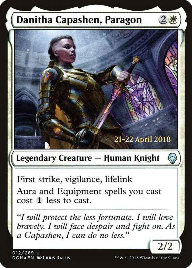 Image for Danitha Capashen, Paragon (12) - Magic: The Gathering