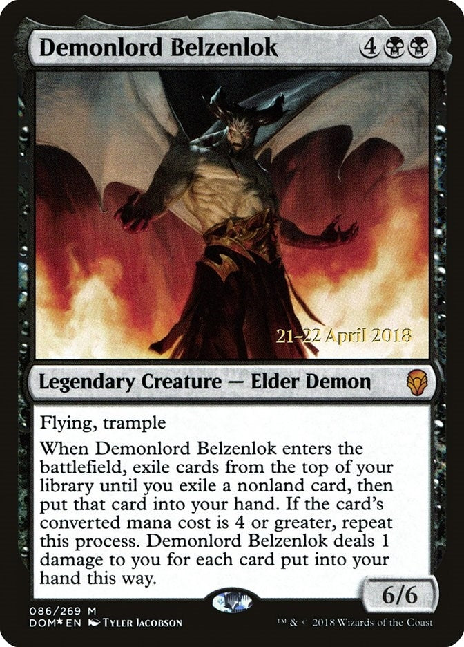 Image for Demonlord Belzenlok (86) - Magic: The Gathering