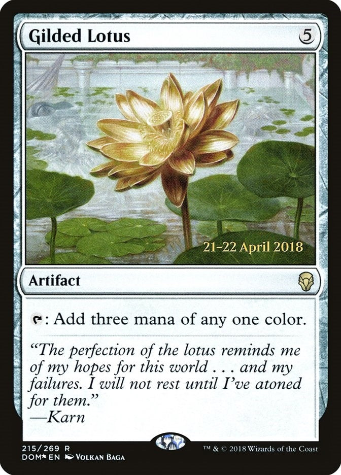 Image for Gilded Lotus (215) - Magic: The Gathering