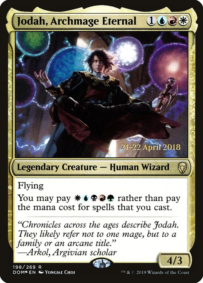 Image for Jodah, Archmage Eternal (198) - Magic: The Gathering