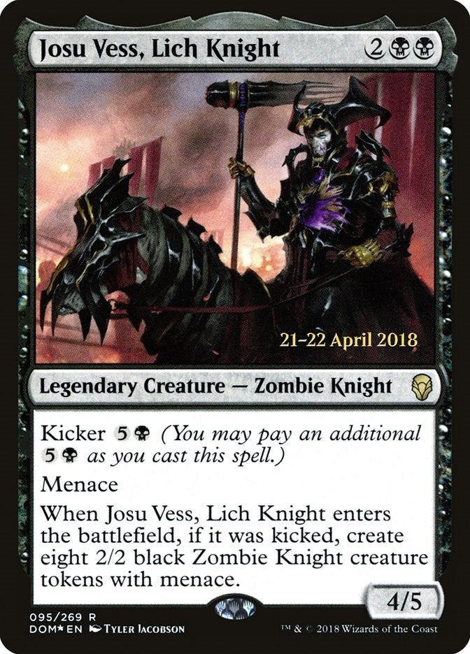 Image for Josu Vess, Lich Knight (95) - Magic: The Gathering
