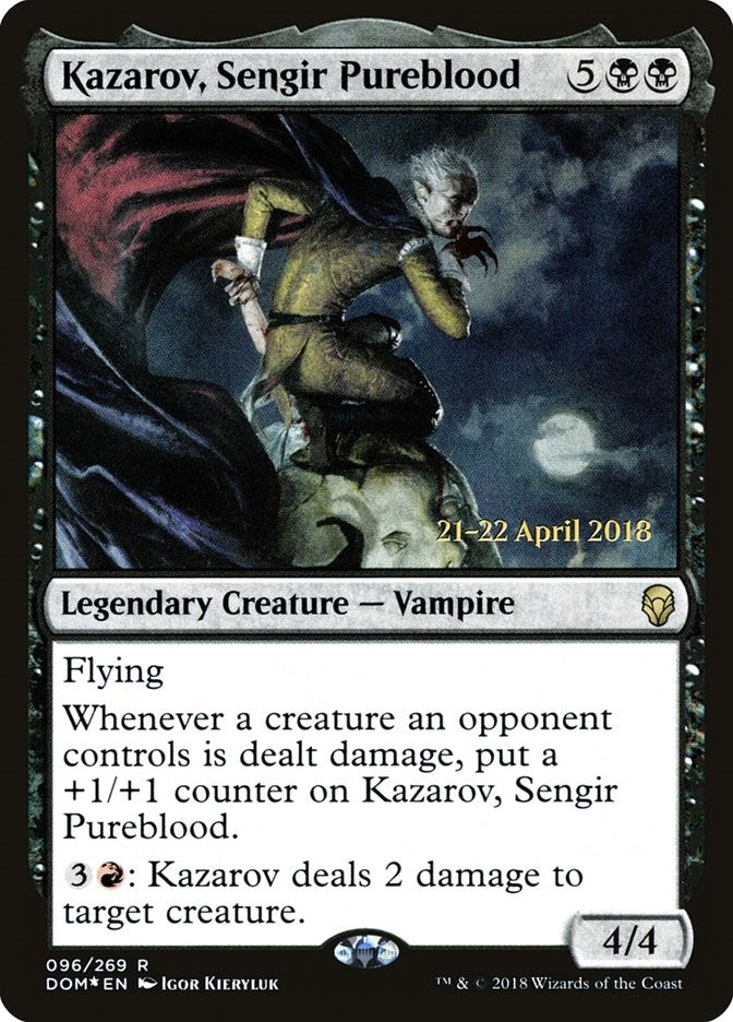 Image for Kazarov, Sengir Pureblood (96) - Magic: The Gathering
