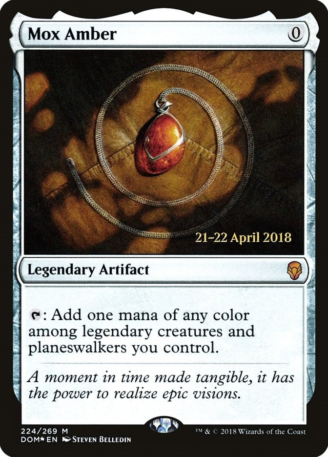 Image for Mox Amber (224) - Magic: The Gathering