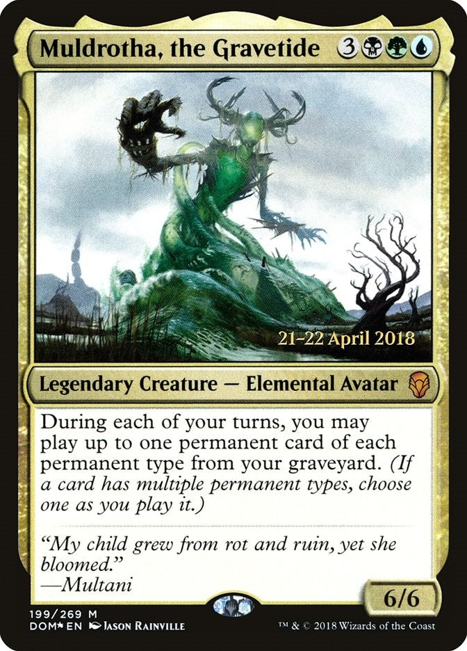 Image for Muldrotha, the Gravetide (199) - Magic: The Gathering