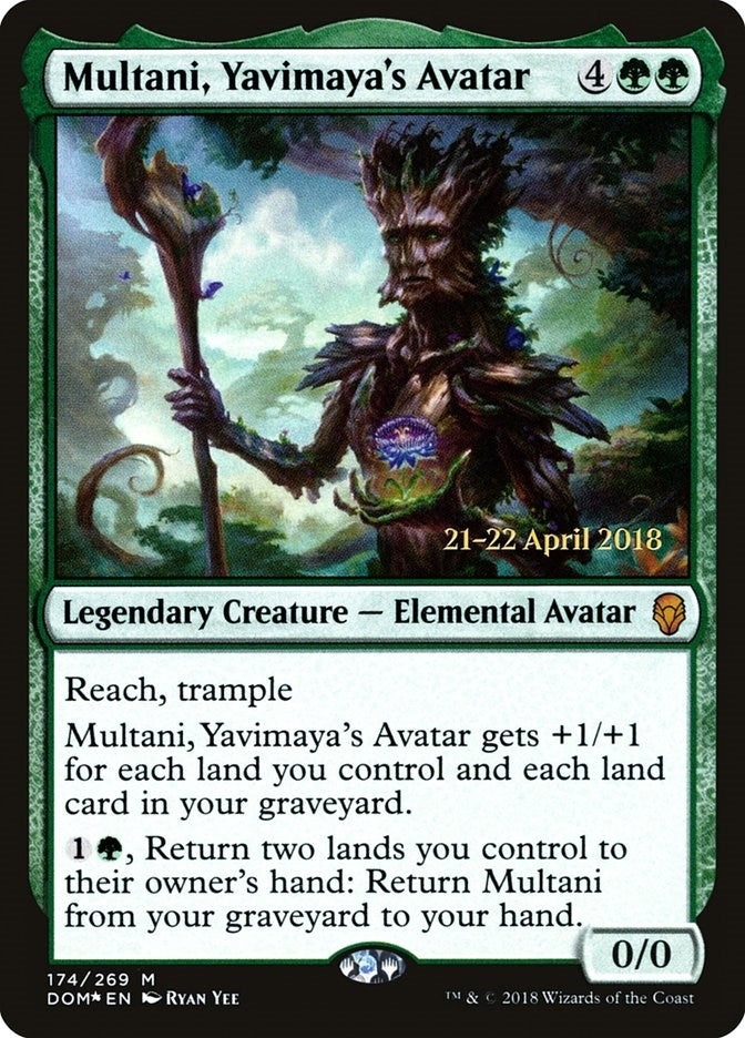 Image for Multani, Yavimaya's Avatar (174) - Magic: The Gathering