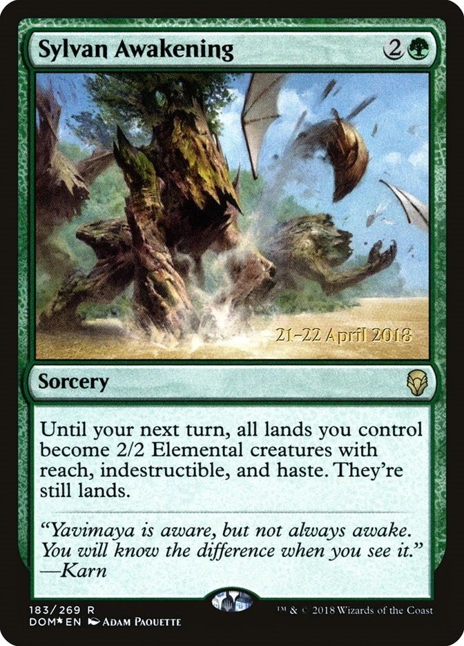 Image for Sylvan Awakening (183) - Magic: The Gathering