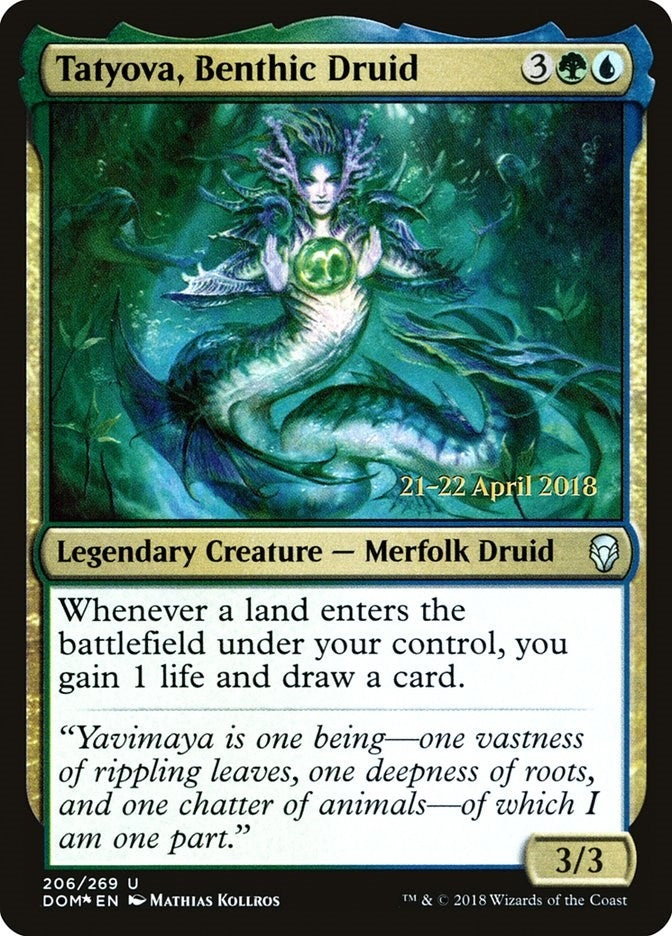 Image for Tatyova, Benthic Druid (206) - Magic: The Gathering
