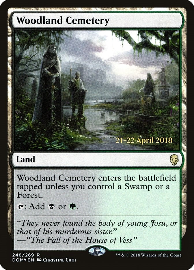 Image for Woodland Cemetery (248) - Magic: The Gathering