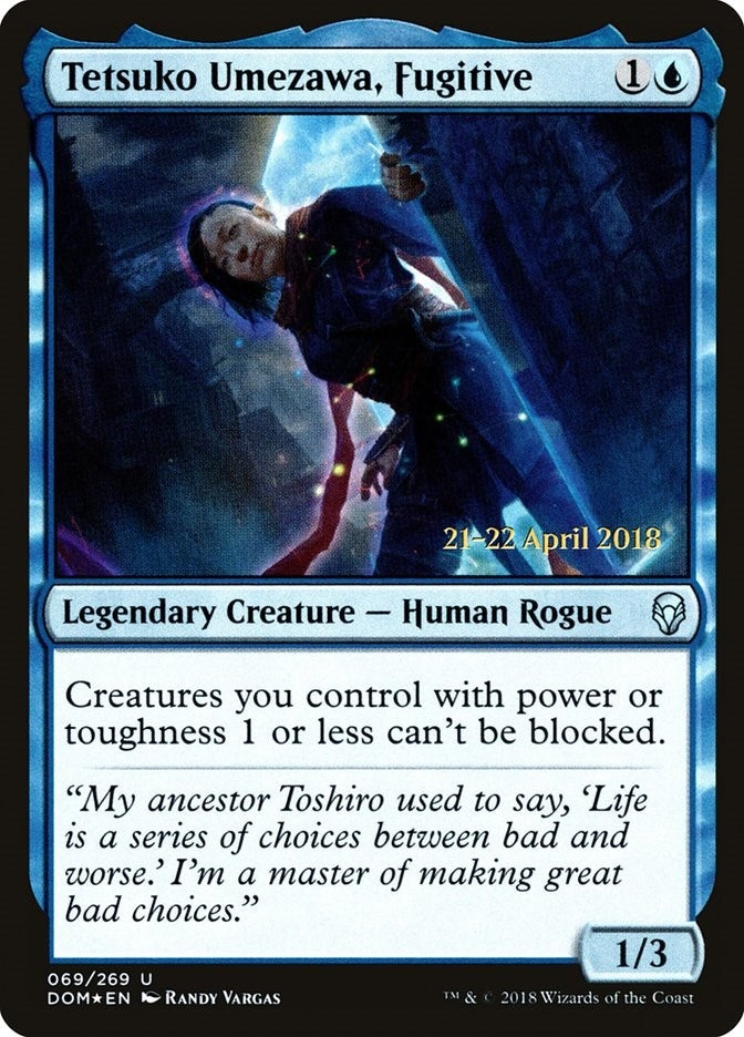 Image for Tetsuko Umezawa, Fugitive (69) - Magic: The Gathering