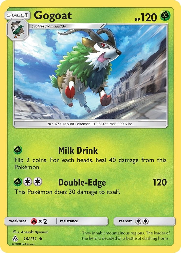 Image for Gogoat (10/131) (SM06) - Pokemon