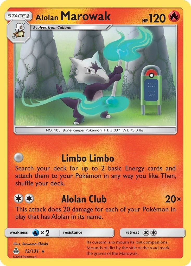Image for Alolan Marowak (12/131) (SM06) - Pokemon