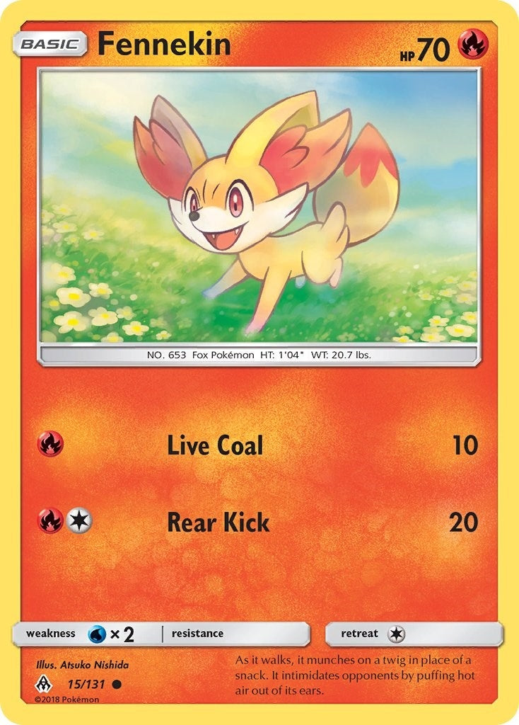 Image for Fennekin (15) (15/131) (SM06) - Pokemon