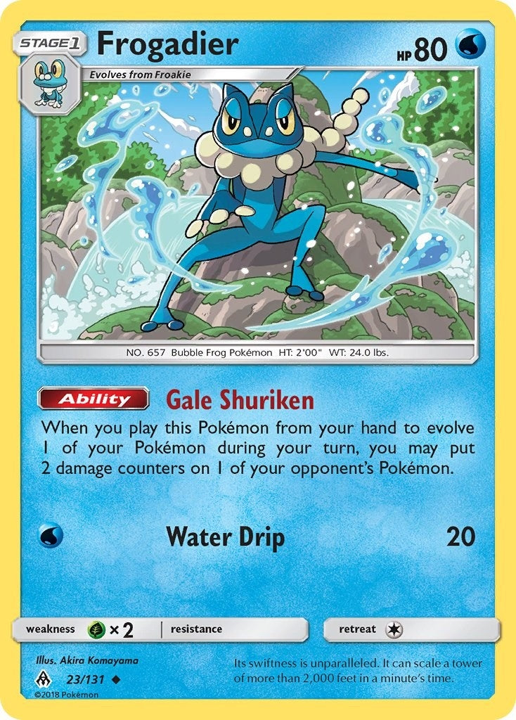 Image for Frogadier (23/131) (SM06) - Pokemon