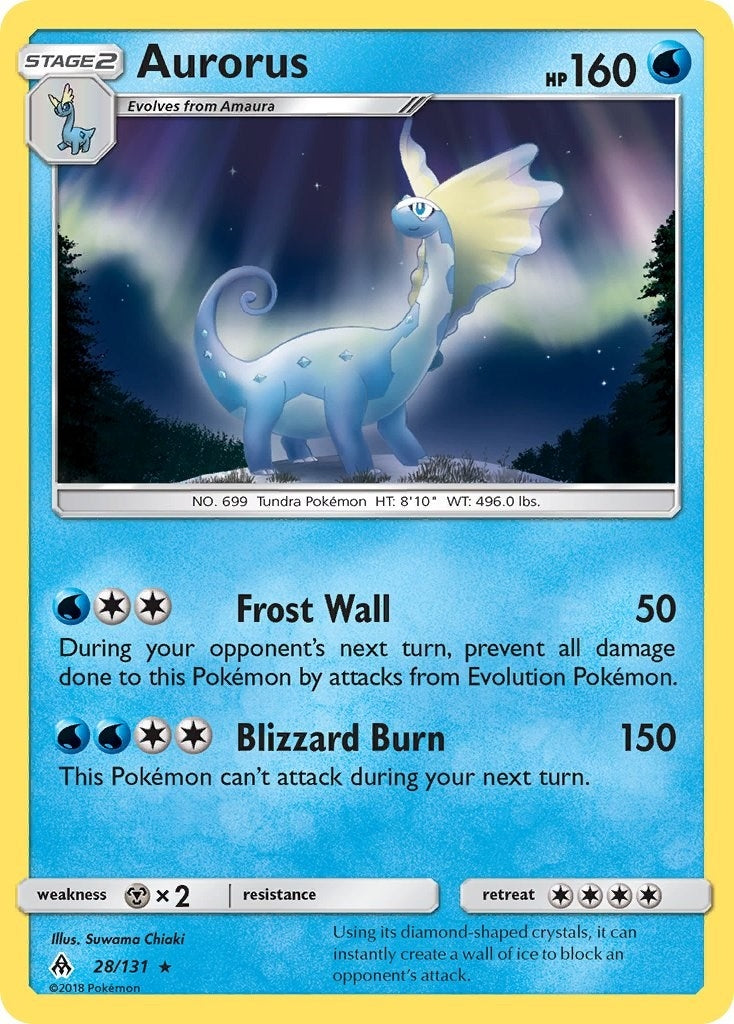 Image for Aurorus (28/131) (SM06) - Pokemon