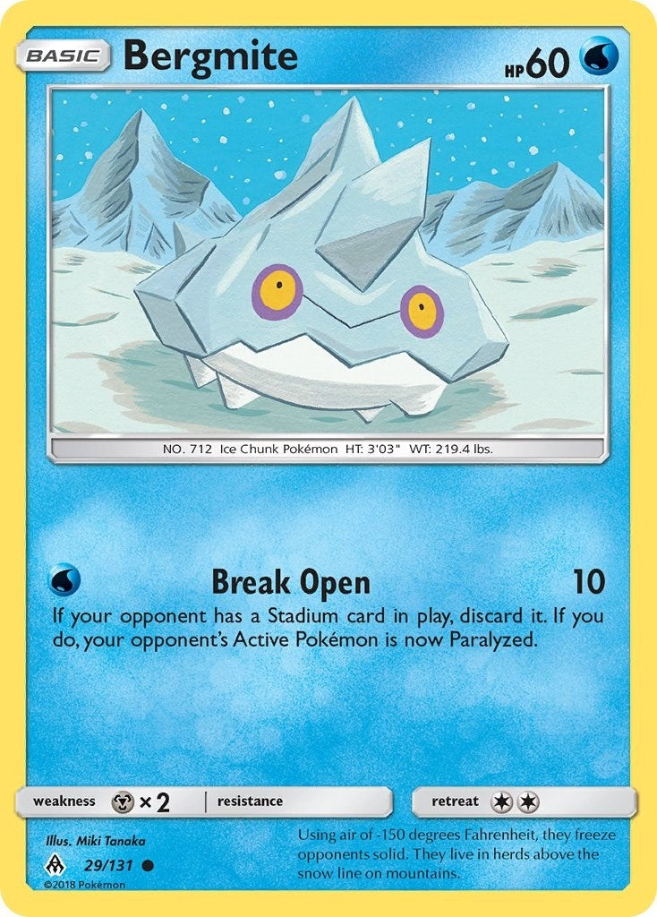 Image for Bergmite (29/131) (SM06) - Pokemon