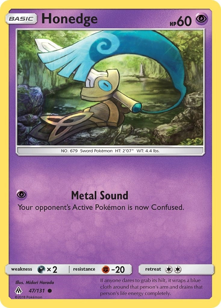 Image for Honedge (47) (47/131) (SM06) - Pokemon
