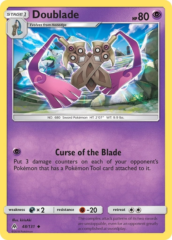Image for Doublade (48/131) (SM06) - Pokemon