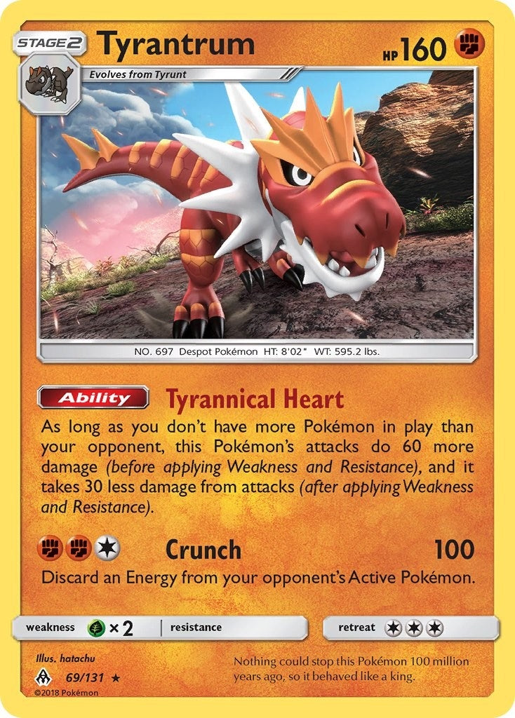 Image for Tyrantrum (69/131) (SM06) - Pokemon