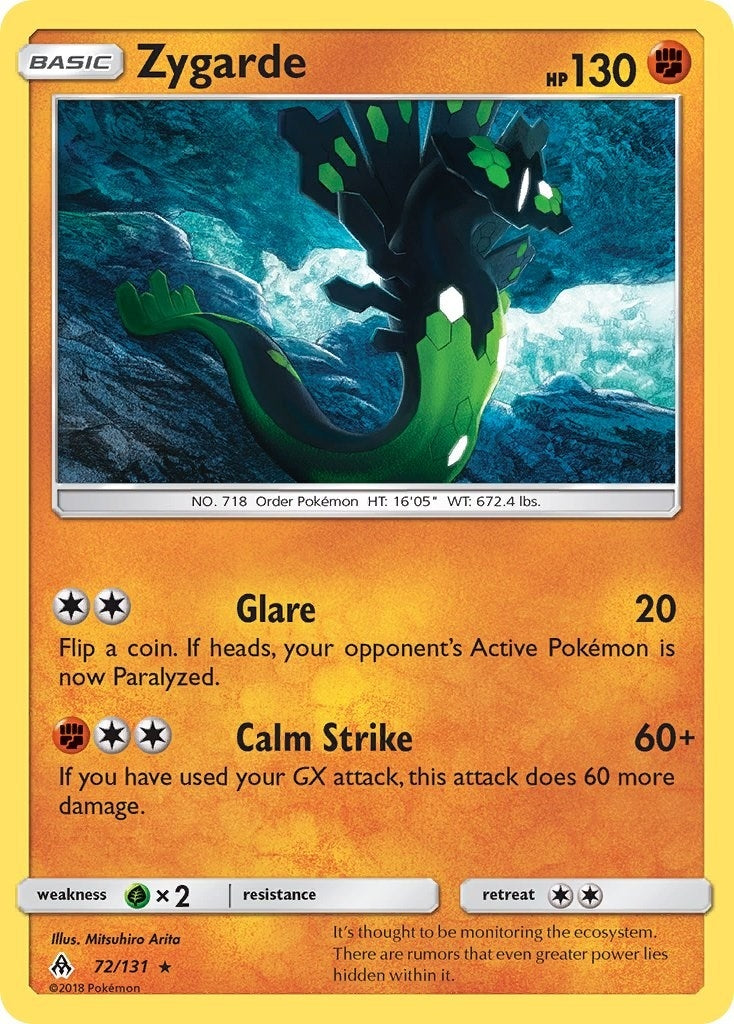 Image for Zygarde (72) (72/131) (SM06) - Pokemon